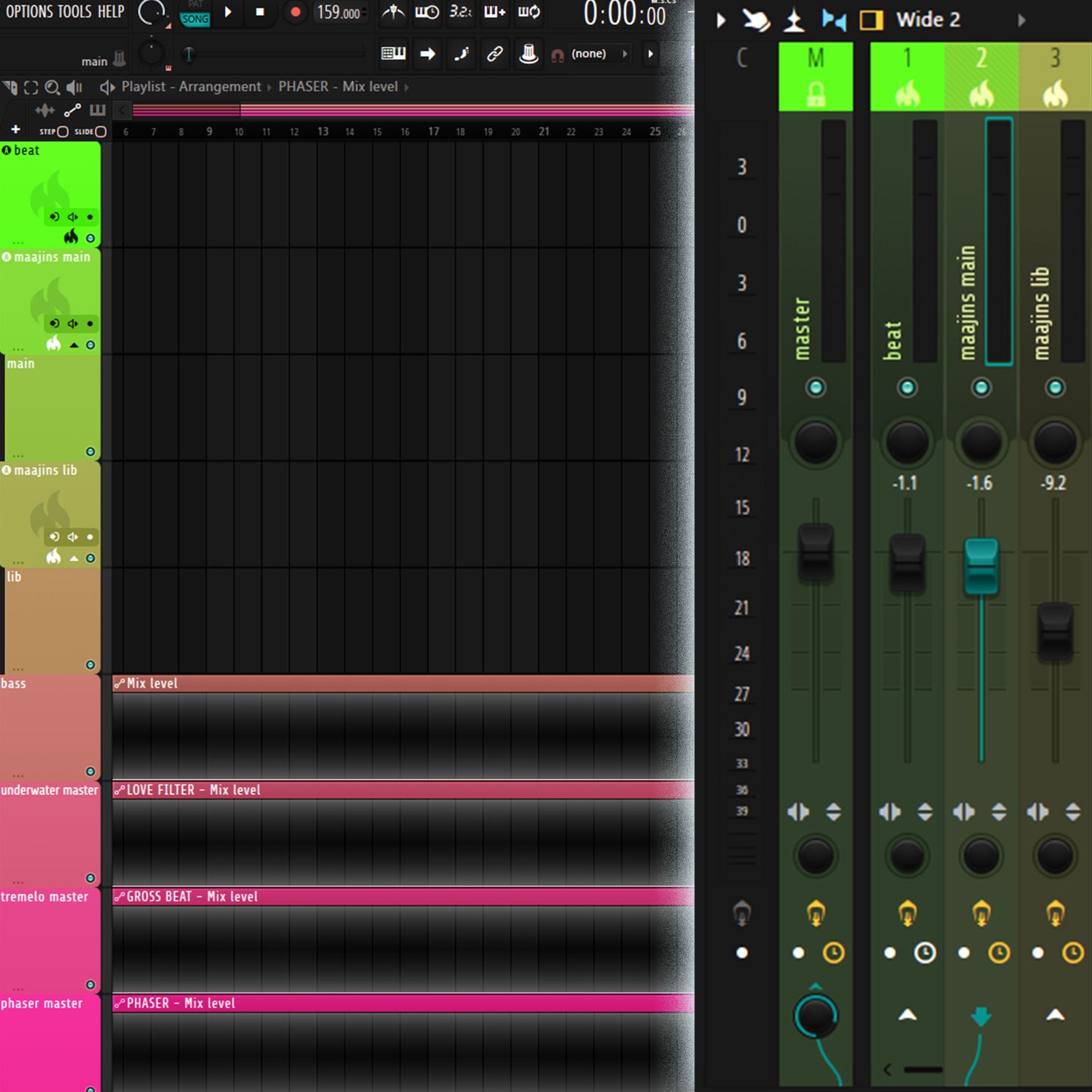 maajins (Remade FLP, Template, and The Best Stock Master Preset)