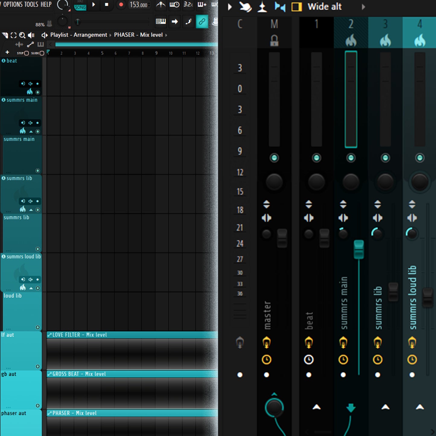 summrs (Remade FLP, Template, and The Best Stock Master Preset)