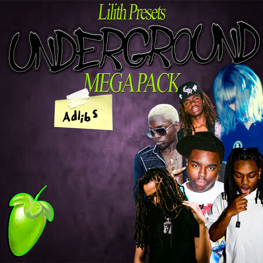 Lilith's ADLIB Underground Mega Pack (25 adlibs, 4 masters, 3 doubles, 5 themes)