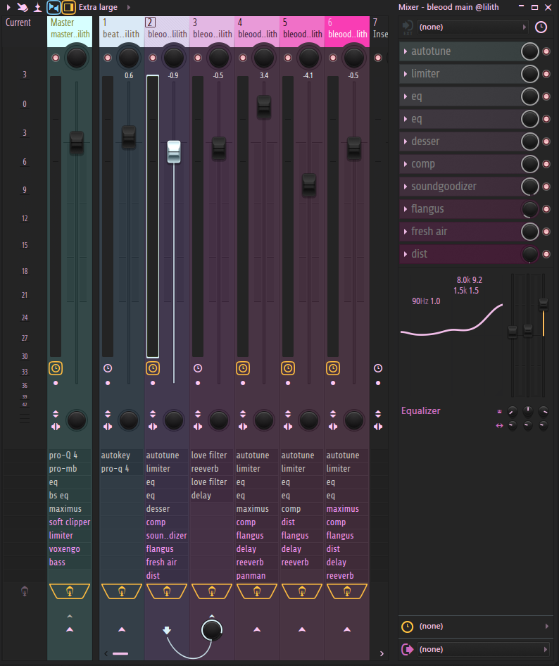 Bleood- i <3 seals (lilith flp, template, main, adlibs, masters, and theme)