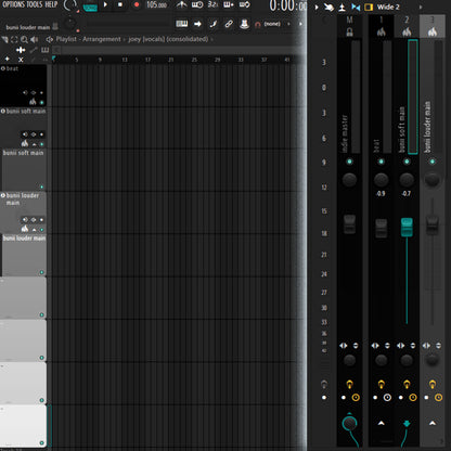 bunii (Remade FLP, Template, Indie Master, The Best Stock Master, and The Best Waves Master)