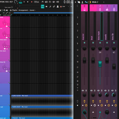 k!no (Remade FLP, Template, and The Best Stock Master Preset)