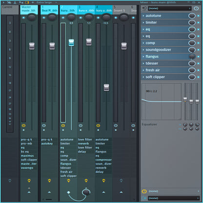 Kuru -BH- (lilith flp, template, main, adlib, and theme)