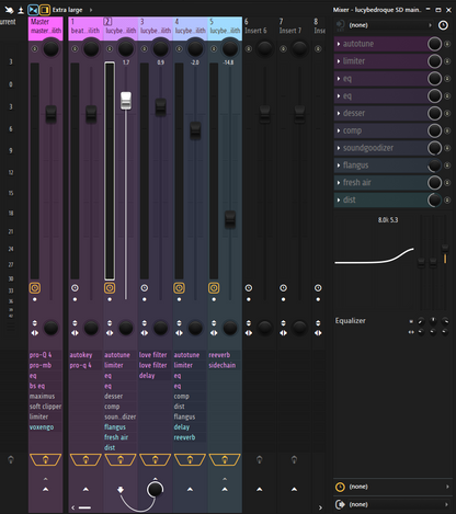 Lucy Bedroque- Speed Demon (lilith flp, template, main, sidechain, adlib, masters, and theme)