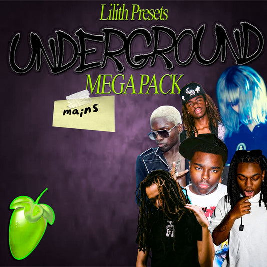 Lilith's MAINS Underground Mega Pack (7 mains, 7 buses, 4 masters, 3 doubles)