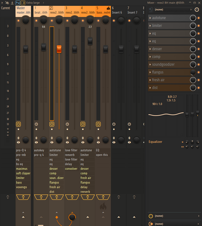 Rexv2- DcLikeDom & ChromeWristband (lilith flp, template, main, adlibs, layer, masters, and theme)
