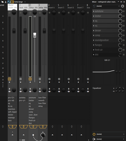 Nettspend- sober (lilith flp, template, main, masters, and theme)