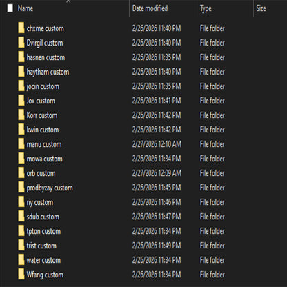 ALL Lilith Products (including- flps, templates, mains, doubles, adlibs, masters, customs, and themes)