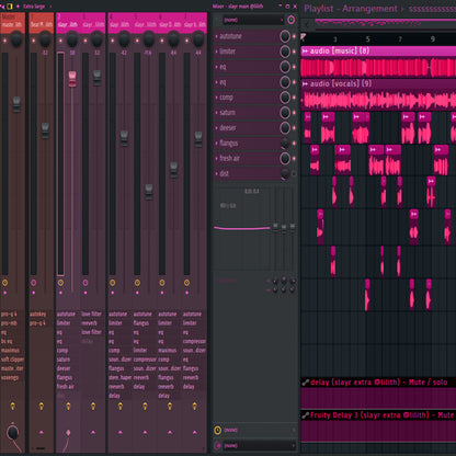 Slayr - Hard Knock (lilith flp, template, main, double, adlibs, masters, and theme)