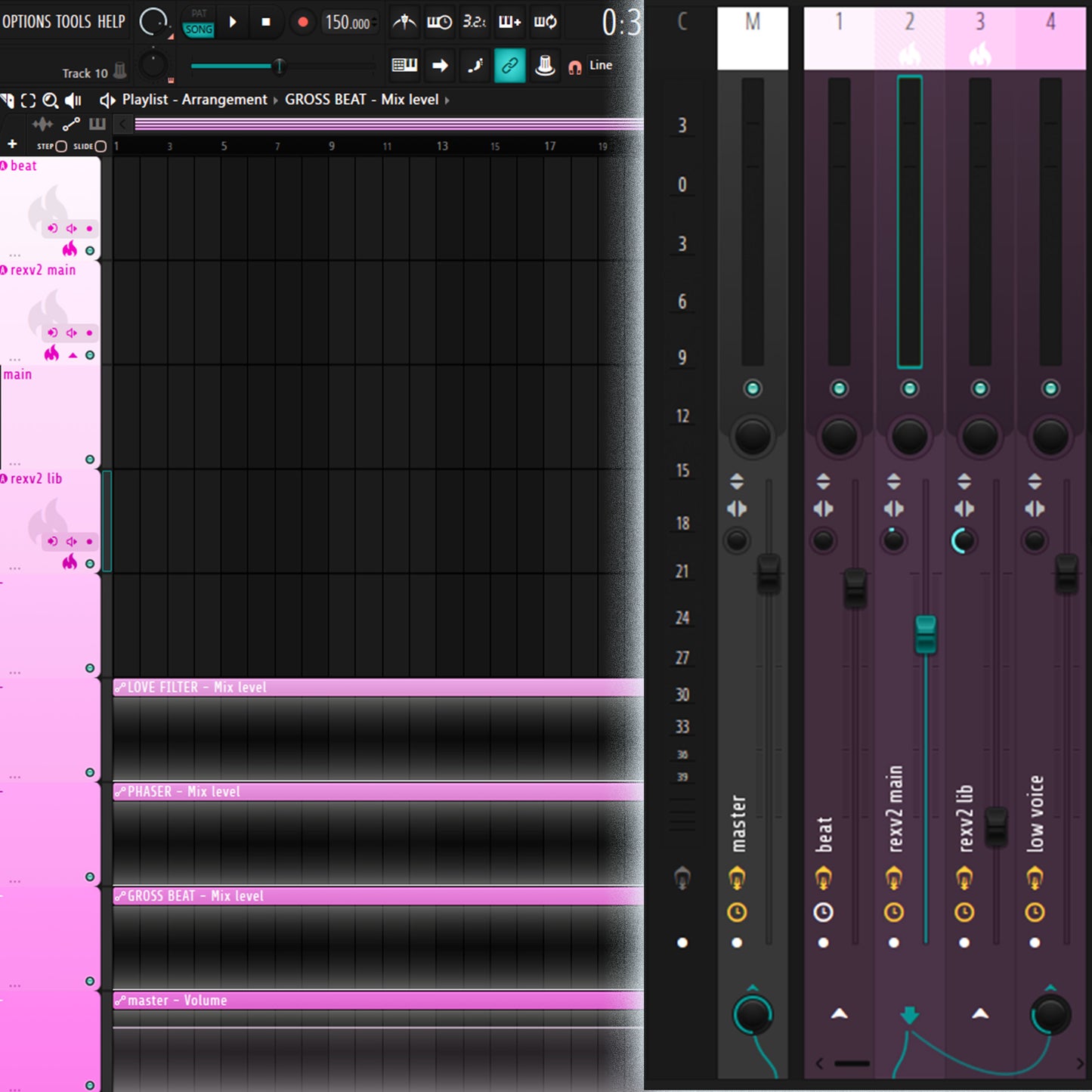 rexv2 (Remade FLP, Template, and The Best Stock Master Preset)