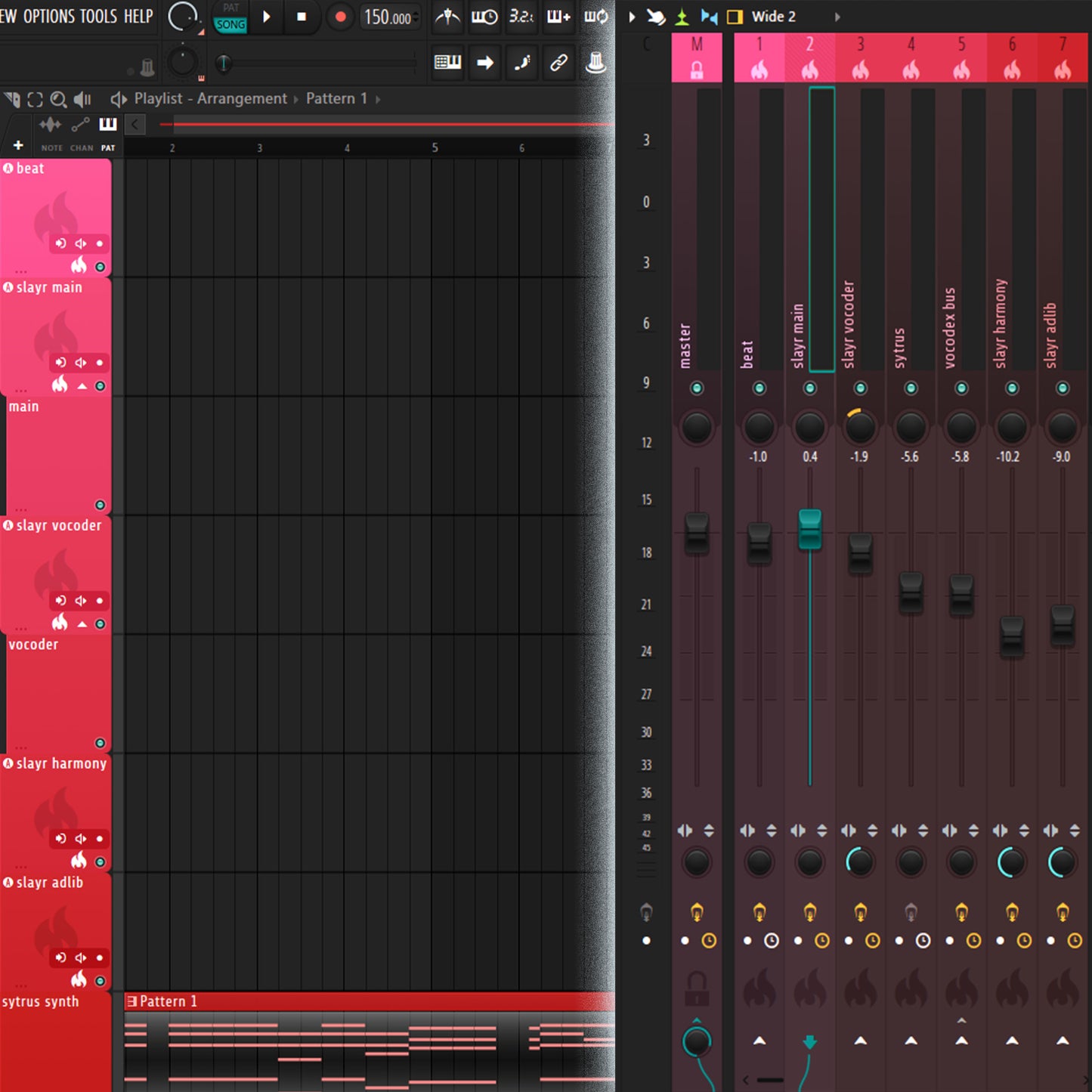 slayr - bloodluxe (Remade FLP, Template, and The Best Stock Master Preset)