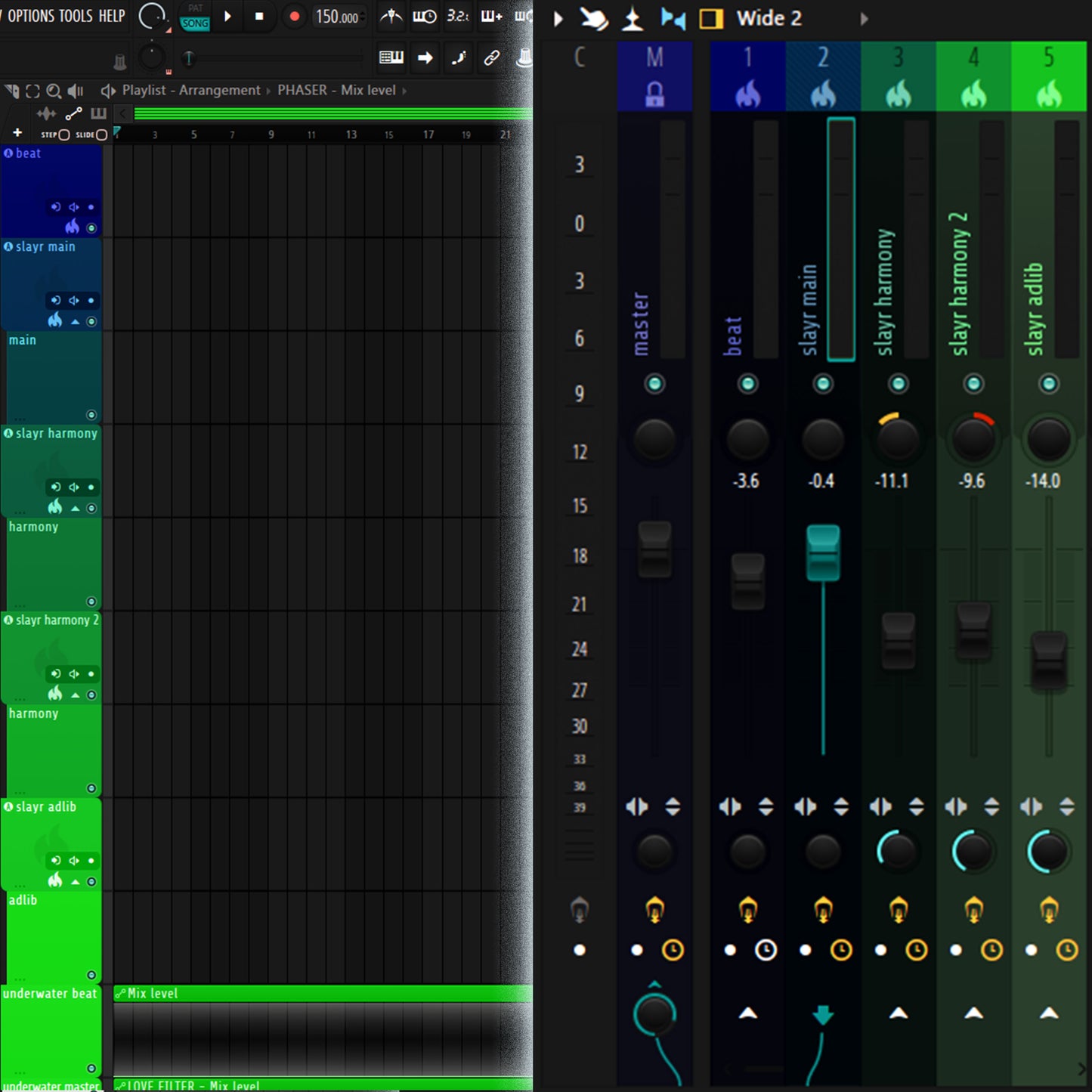 slayr - halfblood (Remade FLP, Template, and The Best Stock Master Preset)