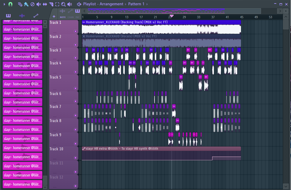 Slayr- HomeRunner (lilith flp, template, main, adlibs, masters, synth, and theme)