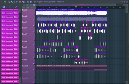 Slayr- HomeRunner (lilith flp, template, main, adlibs, masters, synth, and theme)