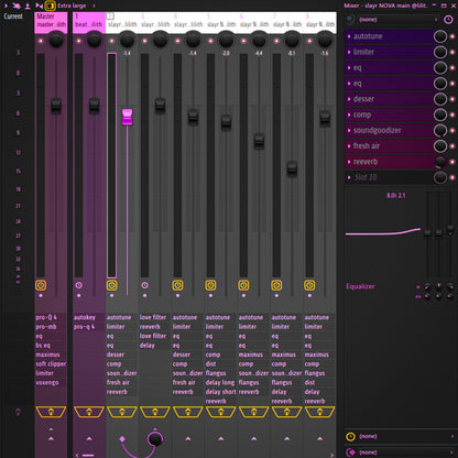 Slayr- AVANT NOVA (lilith flp, template, main, adlib, masters, and theme)