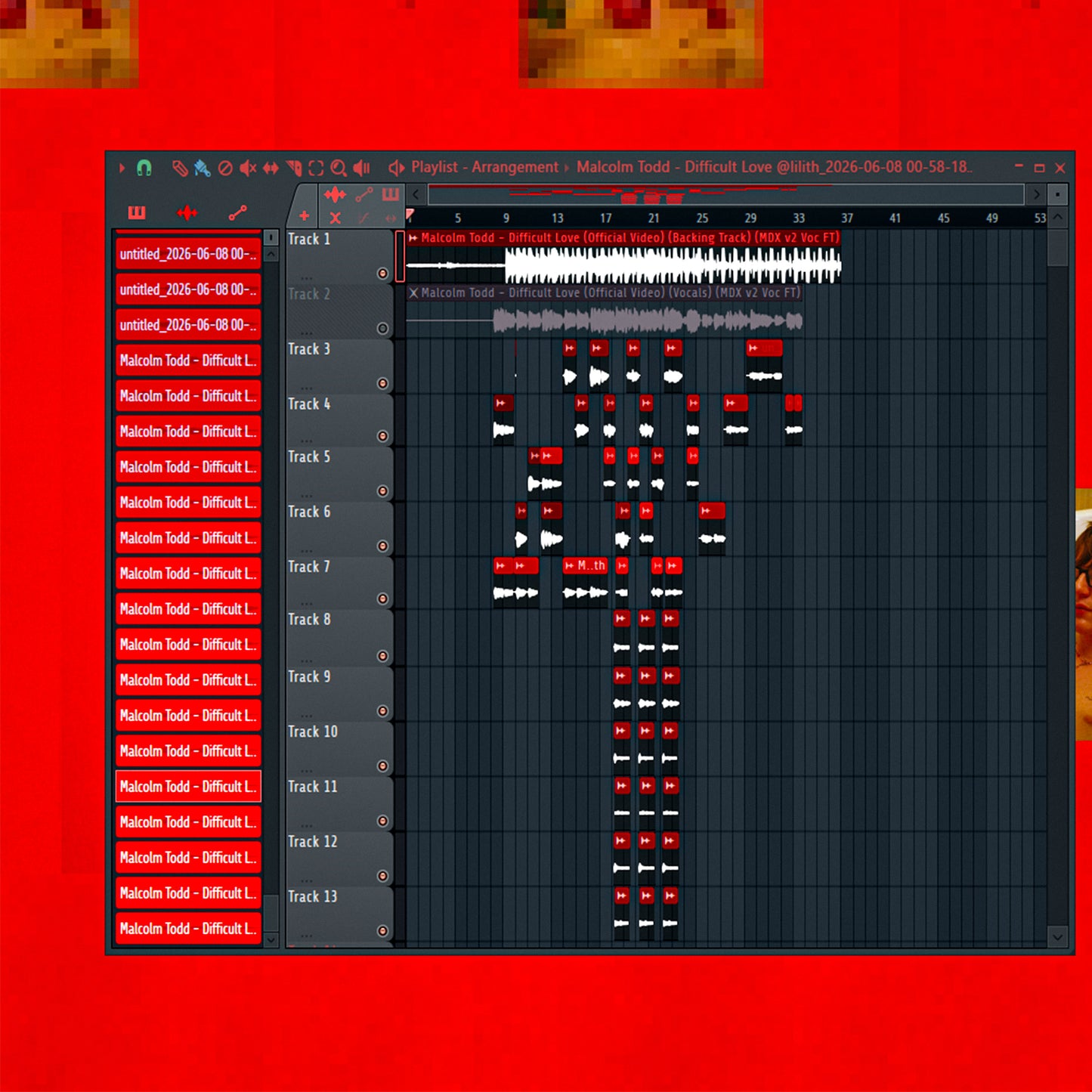 Malcolm Todd- Do That Again (lilith flp, template, main, adlibs, masters, and theme)
