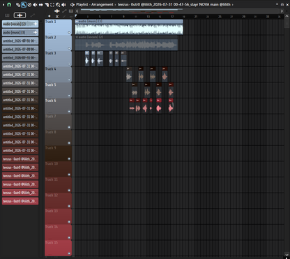 Tezzus- Outro(lilith flp, template, main, layer/adlib, masters, and theme)