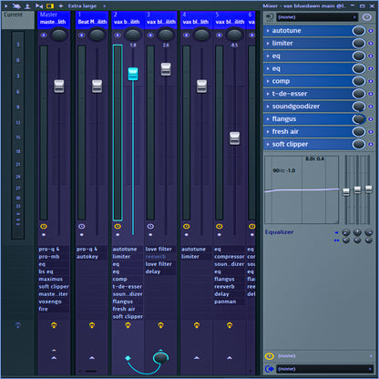 vax blue dawn (lilith flp, template, main, adlibs, and theme)